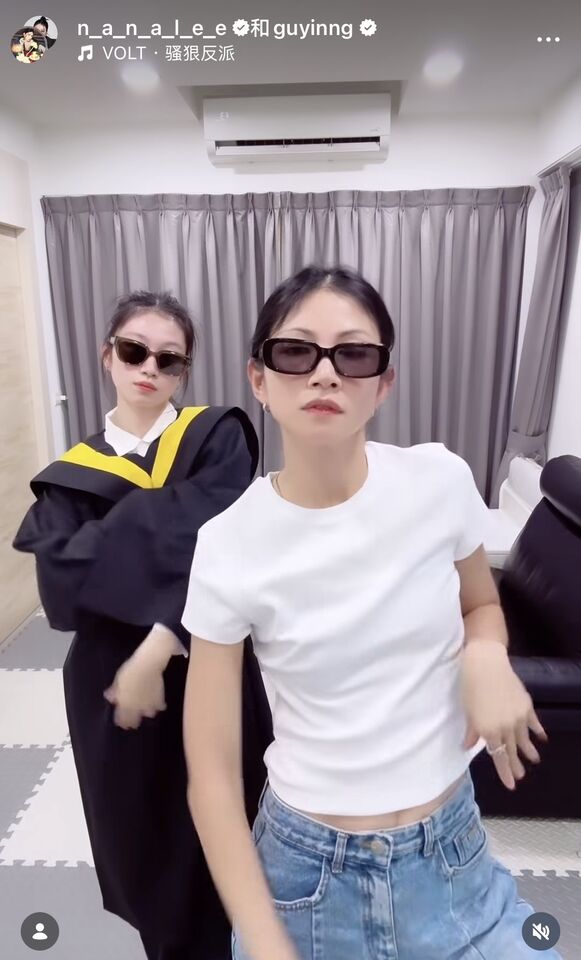 ▲▼李千娜女兒顧穎畢業。(圖/翻攝李千娜IG)