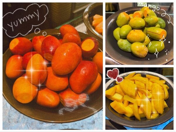 ▲我家牛排同盟店芒果吃到飽。（圖／取自我家牛排同盟店臉書）