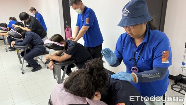 ▲里港警分局歡慶警察節。（圖／記者陳崑福翻攝）