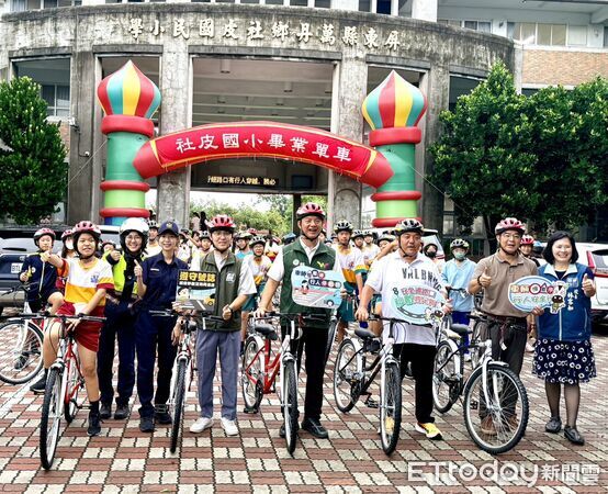 ▲屏東警分局「護童行動」守護單車之旅。（圖／記者陳崑福翻攝）