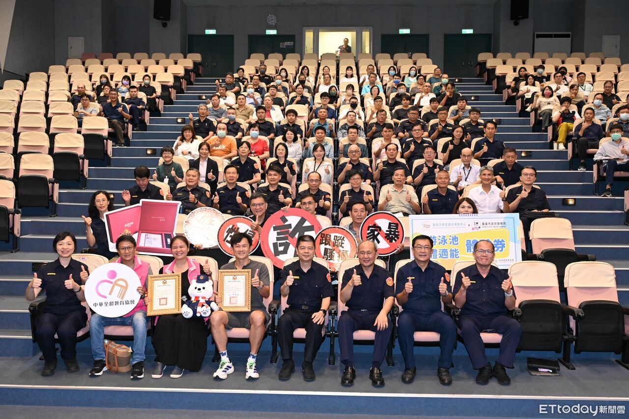 跨世代童年英雄來了!諸葛四郎助陣嘉義市警 聯手打詐守護婦幼