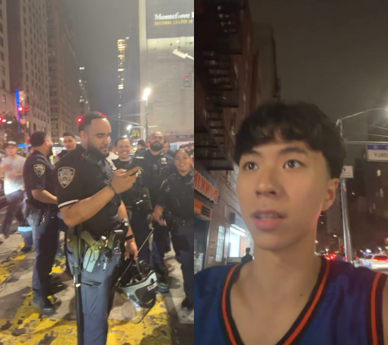台灣最強高中生在紐約街頭被包圍!保鑣穿防彈背心護駕撤離