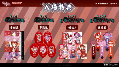 hololive再攜手味全龍!7月雙主場主題日 5大人氣VTuber應援