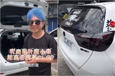 桃園毒駕3死毒蟲正臉曝！一頭藍髮賣車…「奪命Fit」也入鏡