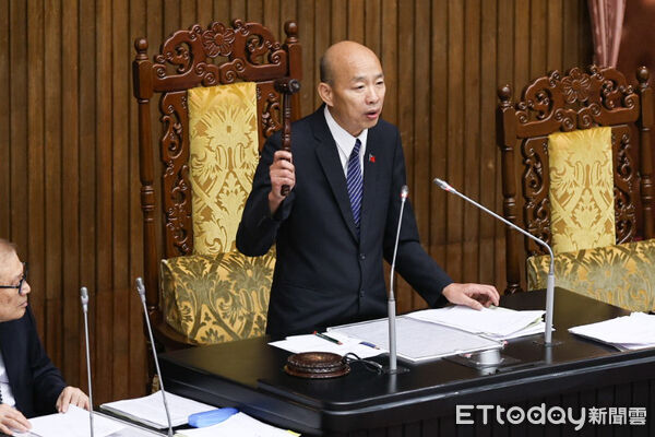 ▲立法院長韓國瑜將於21日率團訪美。（圖／記者林敬旻攝）