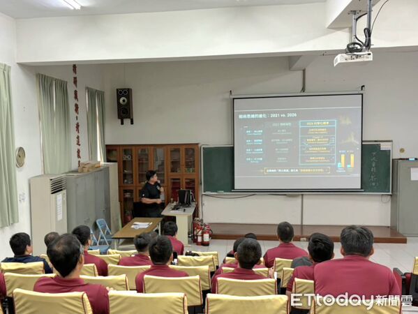 ▲台南市消防局辦理火搶教官複訓研討會，強化教官團火場救災戰術與教學能力。（記者林東良翻攝，下同）
