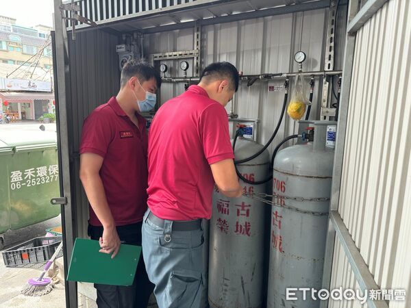 ▲台南市政府消防局推動瓦斯安全三道防線，呼籲業者與民眾落實日常自主檢查。（記者林東良翻攝，下同）