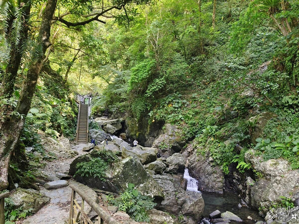▲▼新寮瀑布步道。（圖／部落客紫色微笑授權提供）