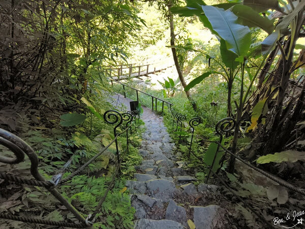 ▲▼新寮瀑布步道。（圖／部落客紫色微笑授權提供）