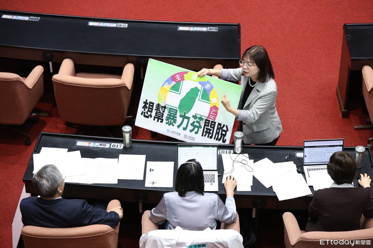林淑芬罵白委臭卒仔 民眾黨反酸「暴力芬」:毫無反省