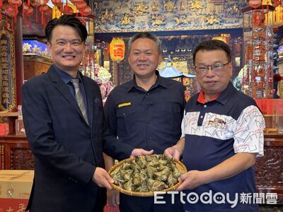 端午送暖！西螺福興宮攜手台中福華捐愛心粽