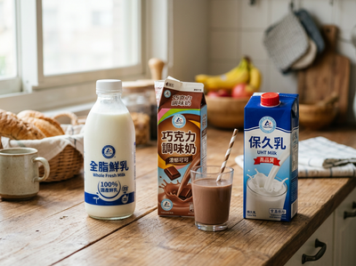 低脂比較健康？營養師教你破解4個挑牛奶迷思