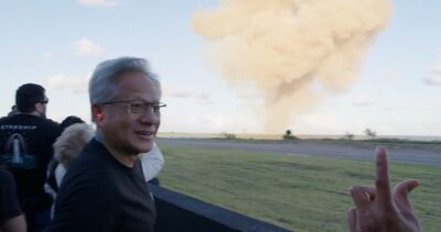 輝達用「黃仁勳影片」賀SpaceX超車 馬斯克轉發:期待合作