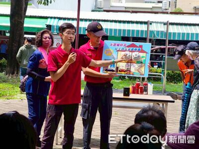 南消深入崇誨里宣導防災　強化社區CPR與滅火應變力