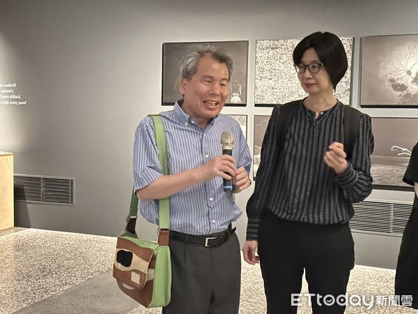 ▲▼日本視障藝術家廣瀨浩二郎來台，展出攝影作品。（圖／記者林育綾攝）
