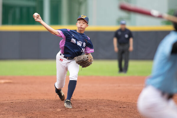 ▲台南先發投手李佳叡3.2局無失分。（圖／中華棒協提供）