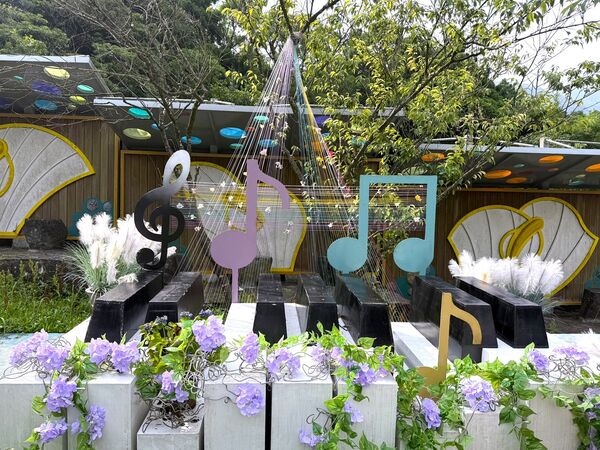 ▲2026陽明山竹子湖繡球花季，猴崁水圳步道，竹子湖賞花地圖。（圖／大地處提供）