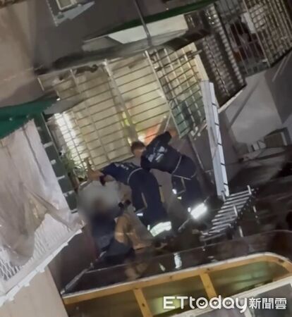 ▲陳男繼承母親房子竟作為毒品分裝場，昨晚警方前往攻堅逮捕。（圖／記者陸運陞翻攝）