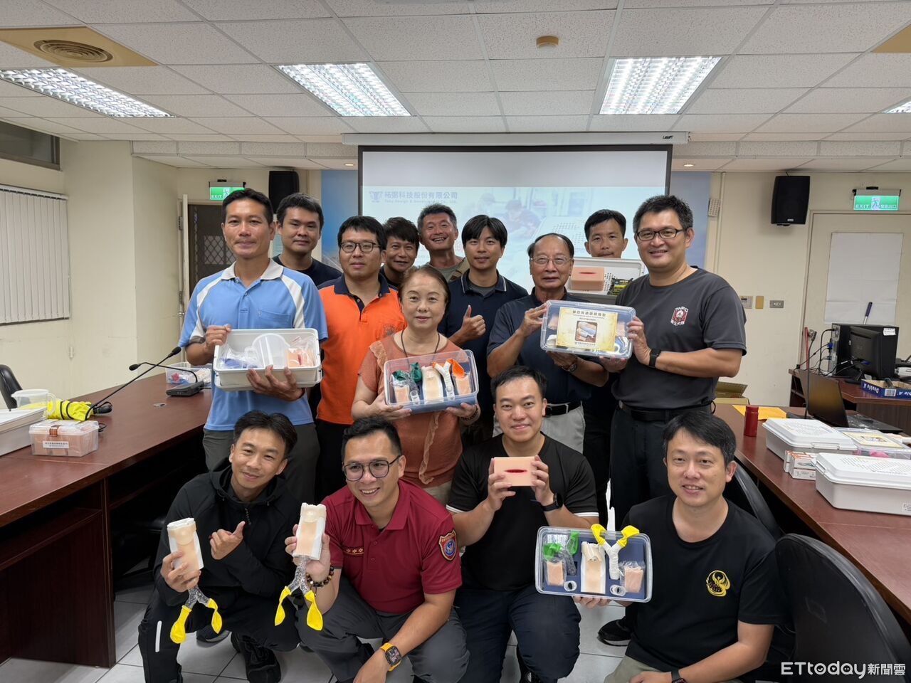 台南市消防局獲贈氣道與止血訓練模組 創傷急救訓練全面升級 | ETtoday地方新聞 | ETtoday新聞雲