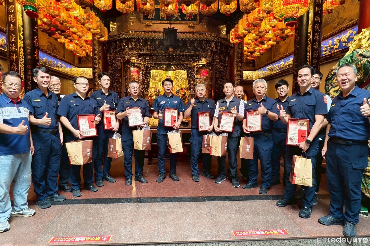 太平媽祖挺警察!西螺福興宮頒發績優員警獎 | ETtoday地方新聞 | ETtoday新聞雲