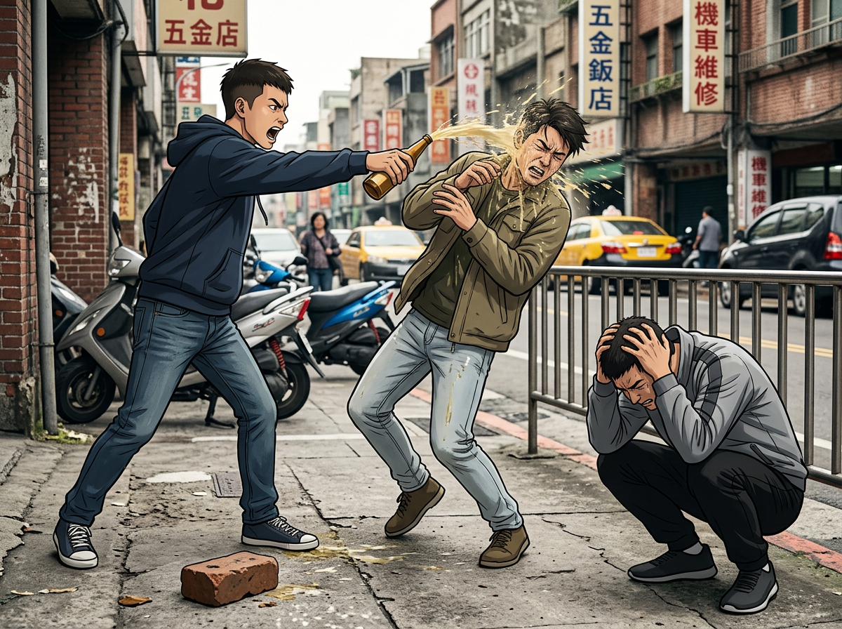 不滿被討水費!台中男丟磚傷人 還潑98%超濃硫酸害失明 | ETtoday社會新聞 | ETtoday新聞雲