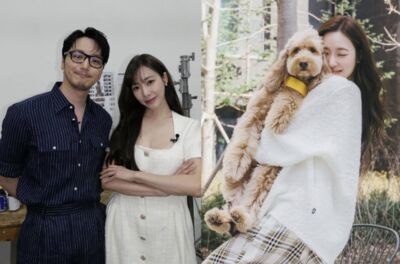新婚卞耀漢！Tiffany「突穿情侶裝亮相」甜喊：我的新家人