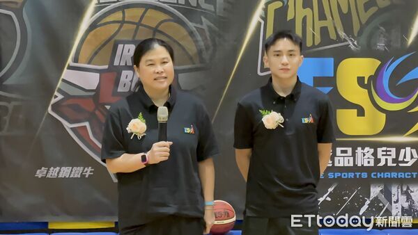 ▲卓越品格兒少運動聯盟正式成立，以籃球作為首發運動項目，陪伴弱勢與高關懷兒少成長。（記者林東良翻攝，下同）