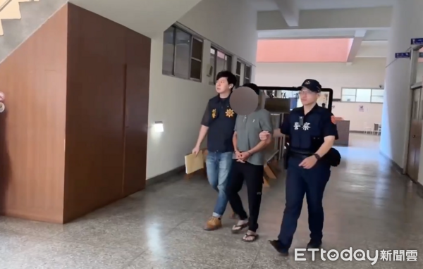 ▲▼嘉義吳姓男子持剪刀搶超商遭羈押。（圖／記者翁伊森翻攝）