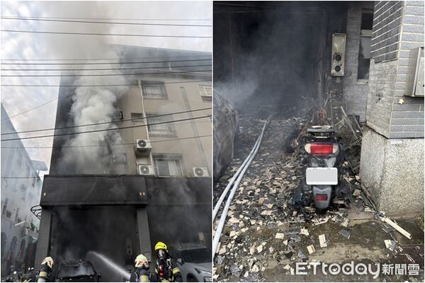 ▲▼南投民宅火警，屋主夫妻雙亡，兒跳樓逃生受傷。（圖／記者高堂堯翻攝）