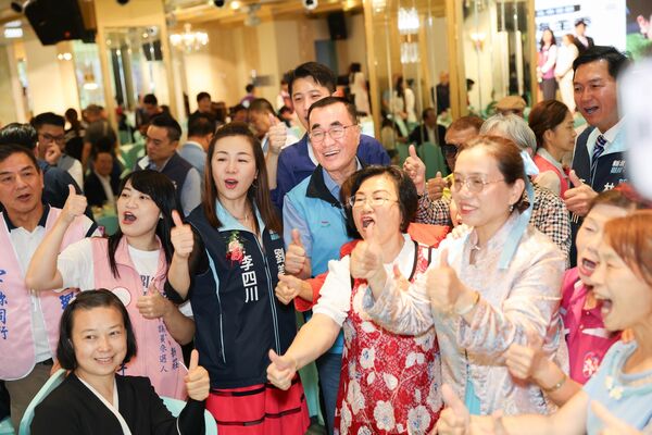 ▲國民黨新北市長參選人李四川出席台灣新住民黨新北市黨部成立大會。（圖／李四川競辦提供）
