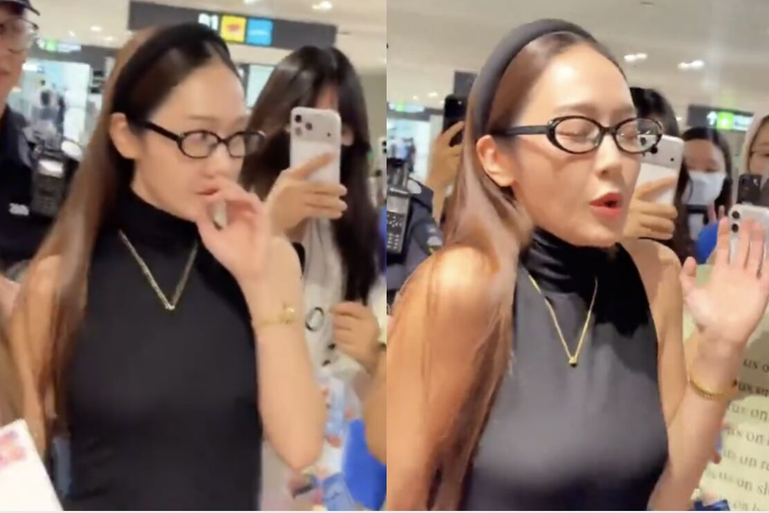 繼潤娥後再受害！Jessica機場突「被臭到乾嘔」表情失守畫面瘋傳