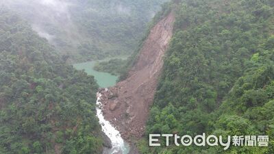 竹山加走寮溪堰塞湖蓄水10萬噸　南投縣府：必要時撤下游保全住戶