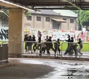 10多名印尼移工台中火車站酒後大亂鬥　路過女子驚嚇狂逃