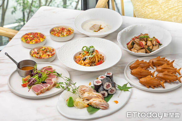 ▲SERENA全日餐廳設計多款黑鮪魚限定料理無限量供應，盡情品嚐黑鮪魚的多重美味。（圖／日航酒店提供）
