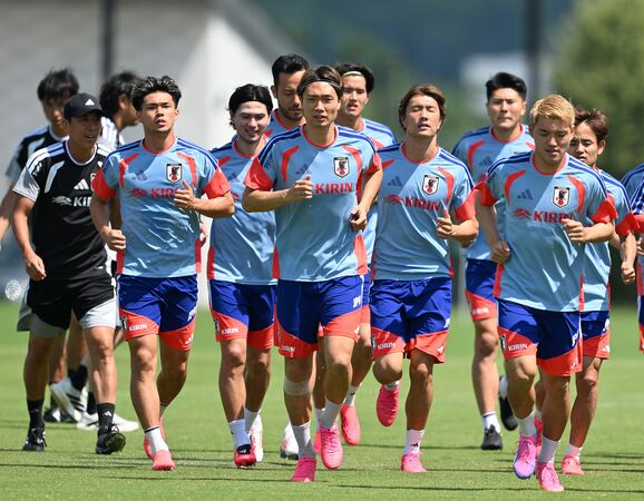 ▲日本代表隊「SAMURAI BLUE」新隊長板倉滉在美國田納西州納許維爾參與2026世界盃賽前訓練。隊長遠藤航因傷離隊後，由板倉滉接任隊長。（圖／達志影像／美聯社）