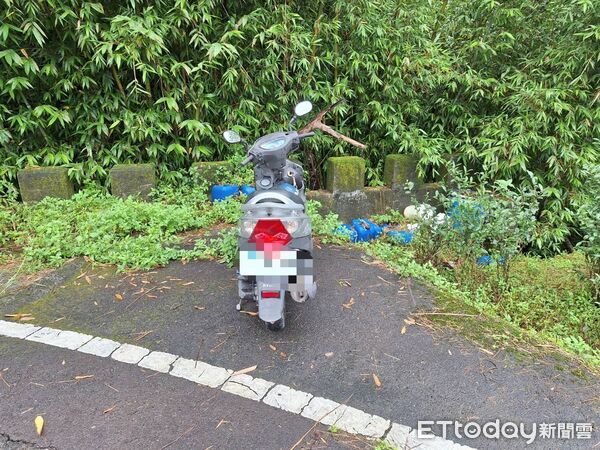 ▲葉男騎車離家一夜，警方於停車處附近發現遺體。（圖／記者陸運陞翻攝）