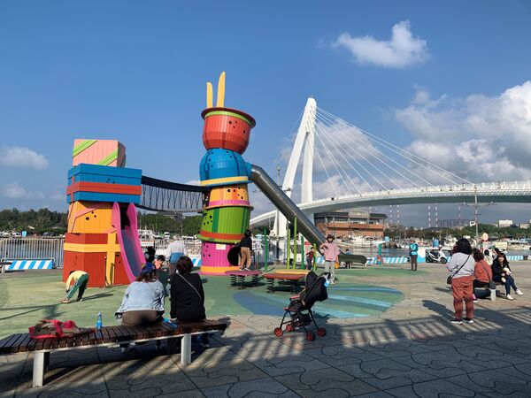 ▲新北從幾米遊樂場到心型石滬 淡水漁人碼頭展現多元魅力。（圖／新北市漁業處提供）