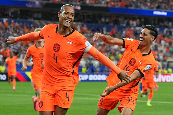 ▲▼荷蘭隊長范戴克（Virgil van Dijk）。（圖／達志影像／美聯社）