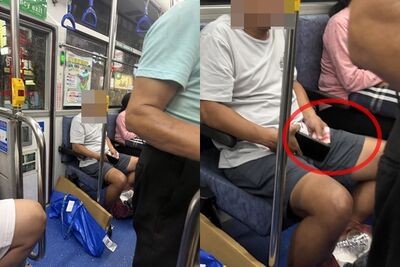 老頭公車暴吼「妳碰到我，害衣服髒了」逼賠錢！妹妹嚇掏200