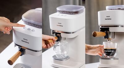 從磨粉到萃取3步驟完成　飛利浦新咖啡機連清洗都方便