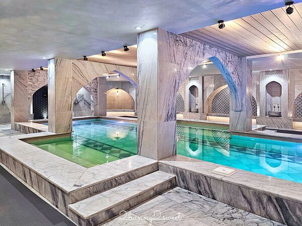 ▲▼布哈拉老城美居酒店 Mercure Bukhara Old Town。（圖／兔兒毛毛姊妹花授權提供）