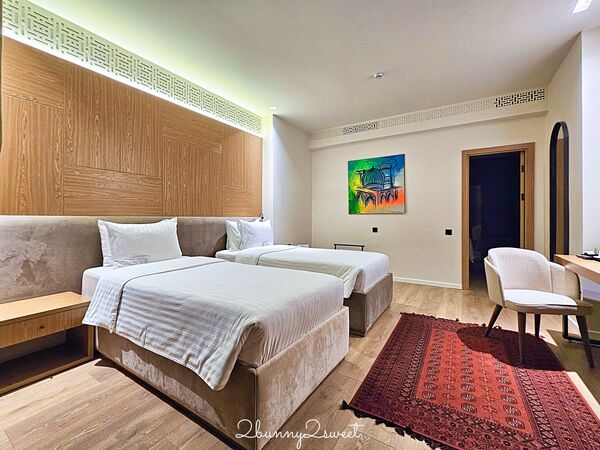 ▲▼布哈拉老城美居酒店 Mercure Bukhara Old Town。（圖／兔兒毛毛姊妹花授權提供）
