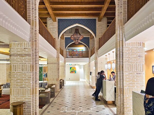 ▲▼布哈拉老城美居酒店 Mercure Bukhara Old Town。（圖／兔兒毛毛姊妹花授權提供）