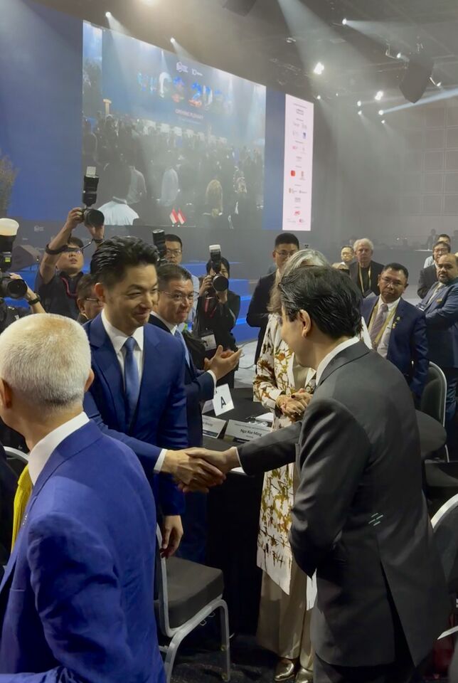 蔣萬安赴2026世界城市高峰會 新加坡總理黃循財握手問候 | ETtoday政治新聞 | ETtoday新聞雲