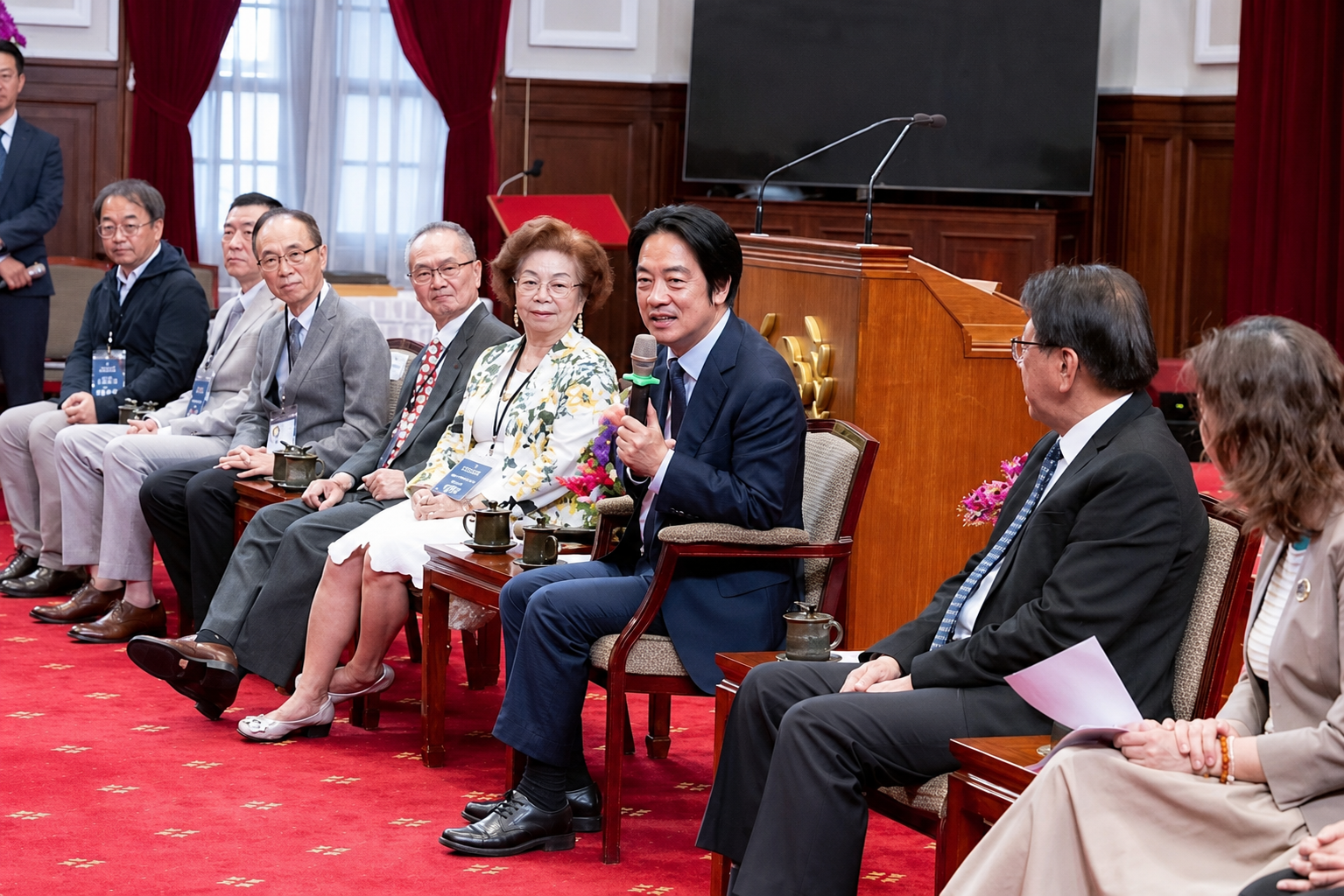 ▲▼亞太再生醫學學會獲總統接見。（圖／亞太再生醫學學會提供）