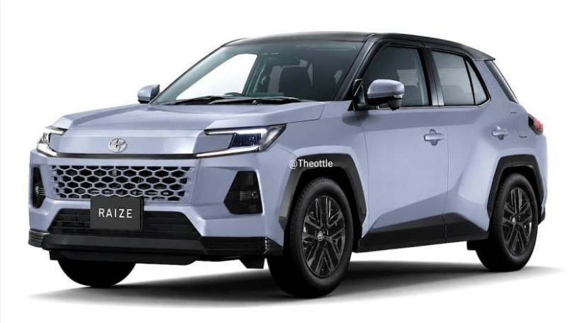 ▲TOYOTA Razie大改款流出！並有望追加Razie Space全新7人座。（預想圖／翻攝自《response》）