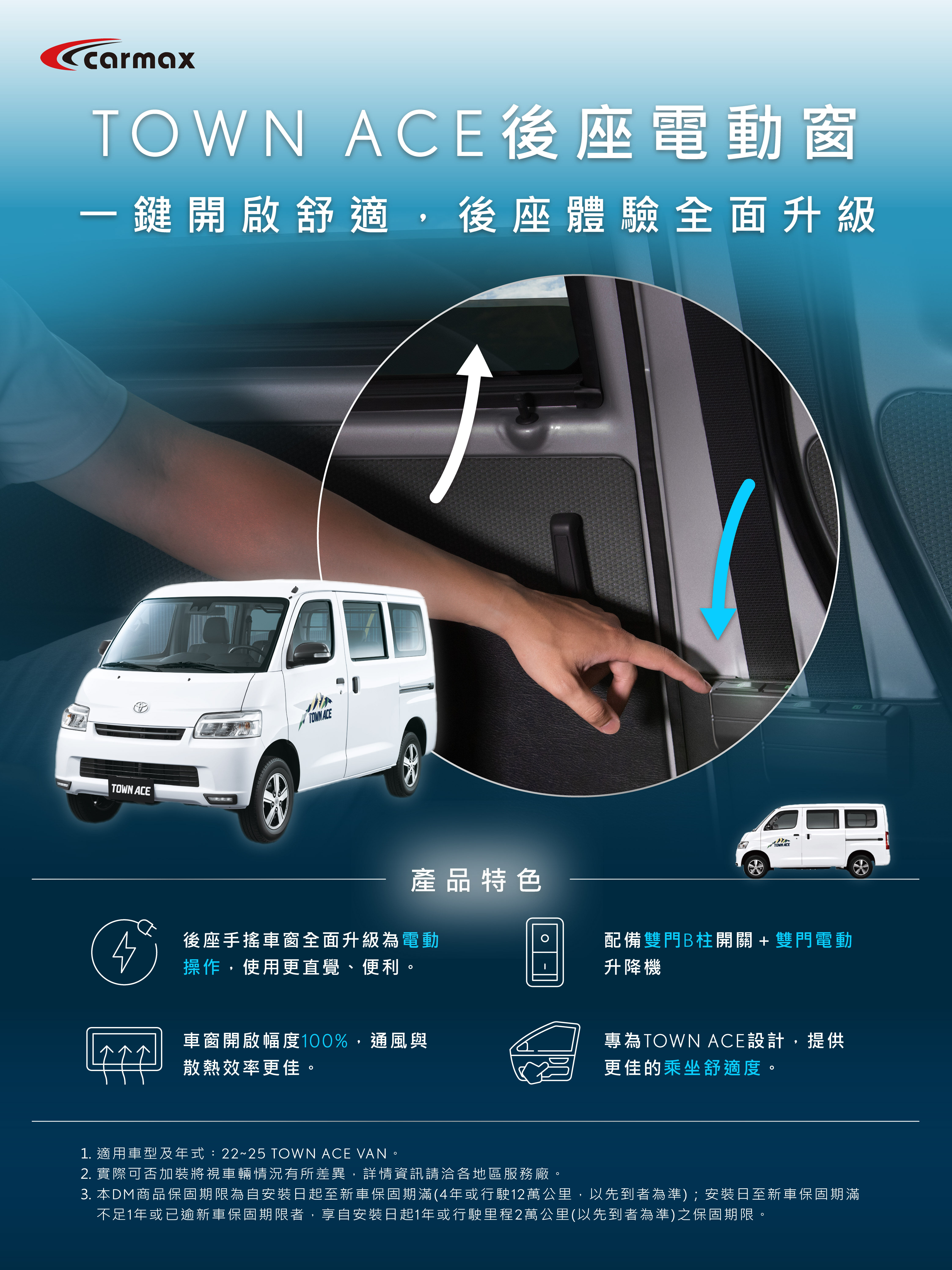 ▲中華J Space本月前腳剛推出新車上市，對手TOYOTA Town Ace也還以顏色出招。（圖／翻攝自TOYOTA）