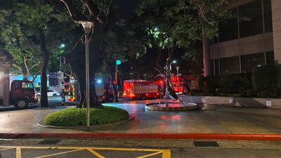 北市大安區SPA館火警　23人逃命1送醫