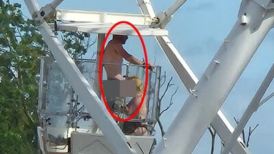 摩天輪活春宮！音樂祭男女「透明車廂」高空激戰　下方遊客看光光