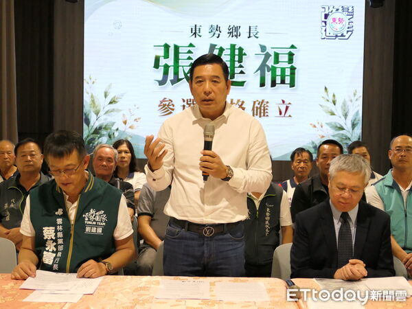 ▲東勢鄉長張健福指出，經重新查證後確認不受排黑條款限制，將投入連任選戰。（圖／記者游瓊華翻攝）